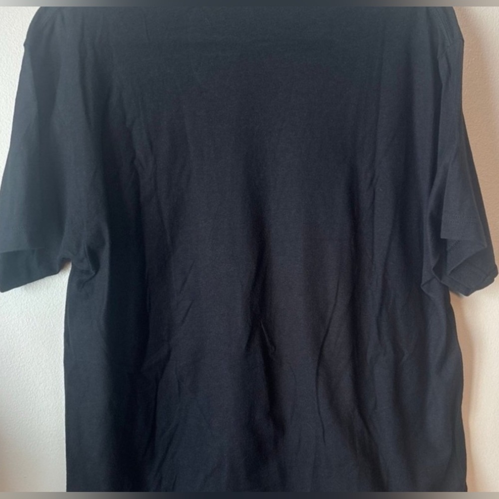 New With Out Tag Black Short Sleeve Tee with Retro Monster Graphic Universe . - Picture 2 of 7